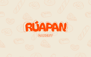 Logo de Ruapan Bakery, panadería con productos frescos y enfoque en tradición y calidad