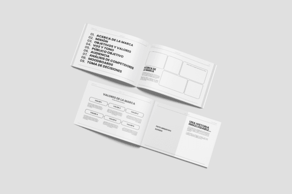 PLANTILLA DE ESTRATEGIA Y DIRECCIÓN CREATIVA