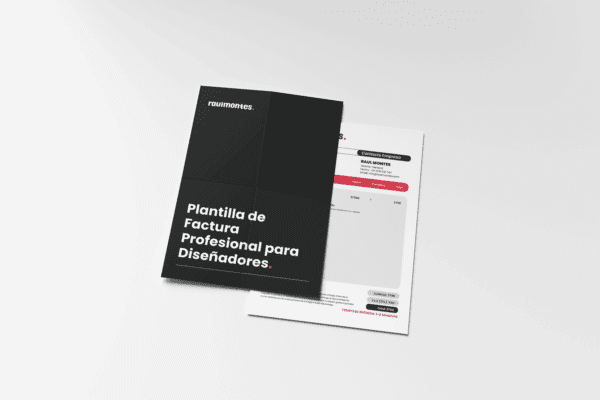 PLANTILLA FACTURA PROFESIONAL PARA DISEÑADORES