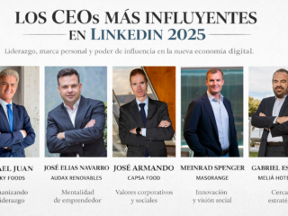 Los CEOs Más Influyentes de España en LinkedIn en 2025
